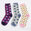 autumn and winter polka dot socks